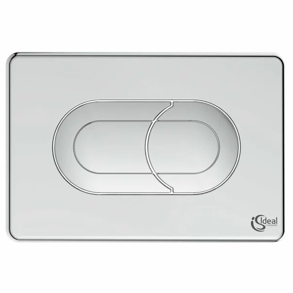 Clapete de actionare - Clapeta de actionare dubla comanda Ideal Standard Solea P1 crom lucios actionare pneumatica