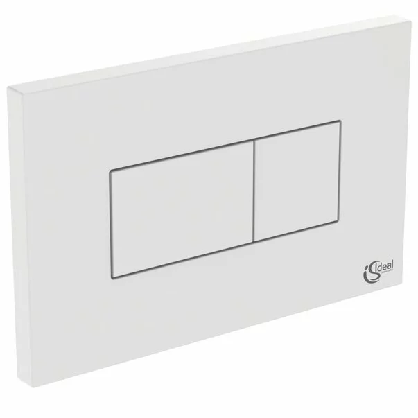 Clapete de actionare - Clapeta de actionare dubla comanda Ideal Standard Solea P2 alb actionare pneumatica