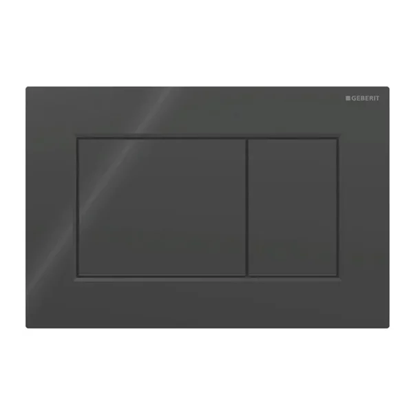 Clapete de actionare - Clapeta de actionare Geberit Sigma01 negru finisaj lucios