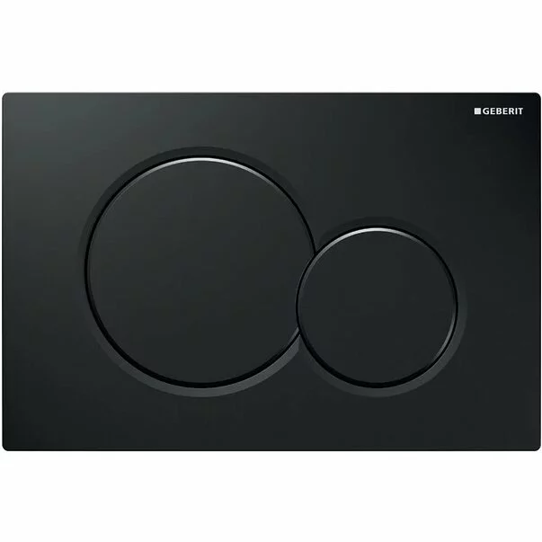 Clapete de actionare - Clapeta de actionare Geberit Sigma01 negru lucios