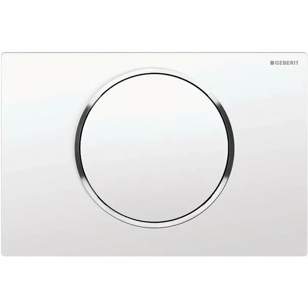 Clapete de actionare - Clapeta de actionare Geberit Sigma10 alb/crom/alb