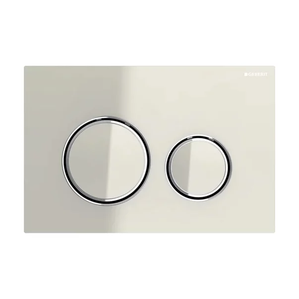 Clapete de actionare - Clapeta de actionare Geberit Sigma21 gri nisipiu cromat