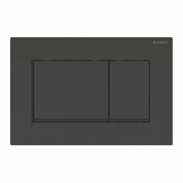 Clapete de actionare - Clapeta de actionare Geberit Sigma30 negru lucios