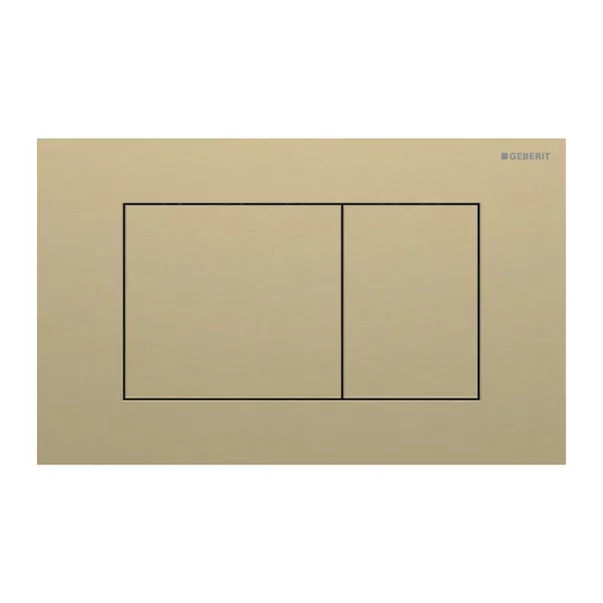 Clapete de actionare - Clapeta de actionare Geberit Sigma40 Slim culoare alama finisaj periat