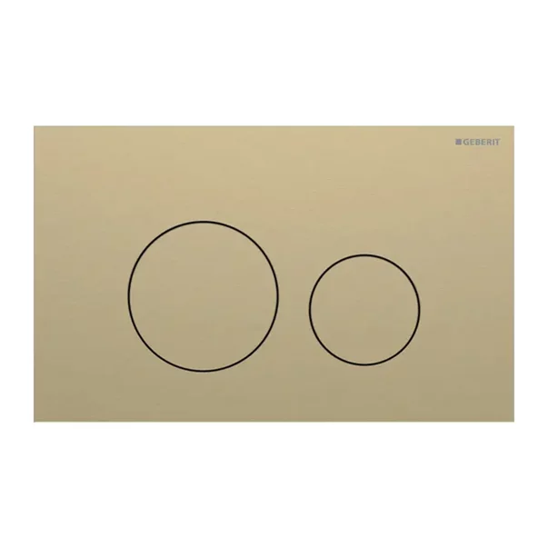 Clapete de actionare - Clapeta de actionare Geberit Sigma40 Slim culoare alama finisaj periat