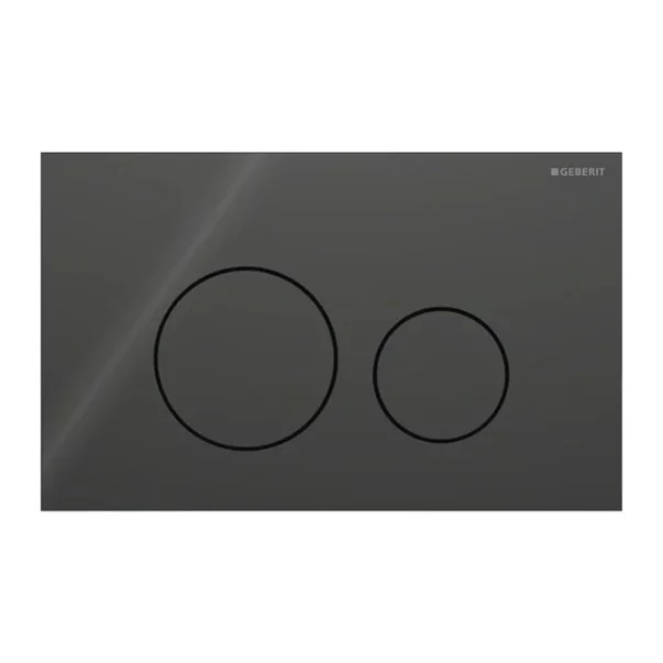 Clapete de actionare - Clapeta de actionare Geberit Sigma40 Slim negru finisaj lucios