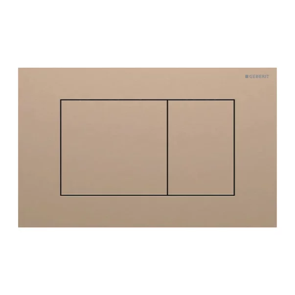 Clapete de actionare - Clapeta de actionare Geberit Sigma40 Slim rosu-auriu finisaj periat