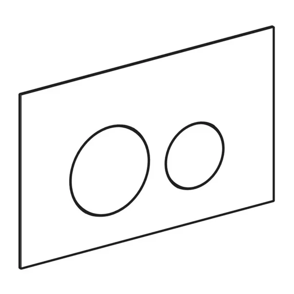 Clapeta de actionare Geberit Sigma40 Slim rosu-auriu finisaj periat [1]