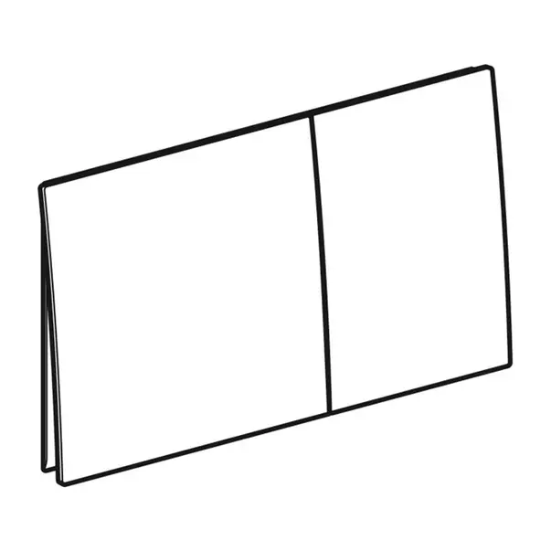 Clapeta de actionare Geberit Sigma70 negru finisaj mat [1]