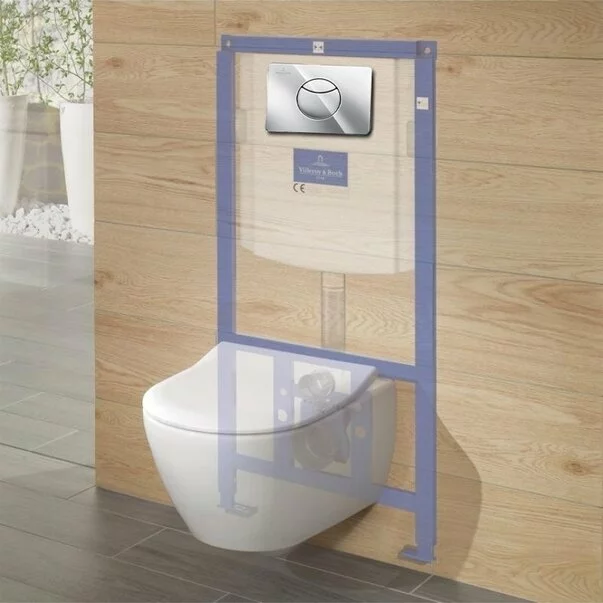 Clapeta de actionare Villeroy&Boch ViConnect crom lucios [1]