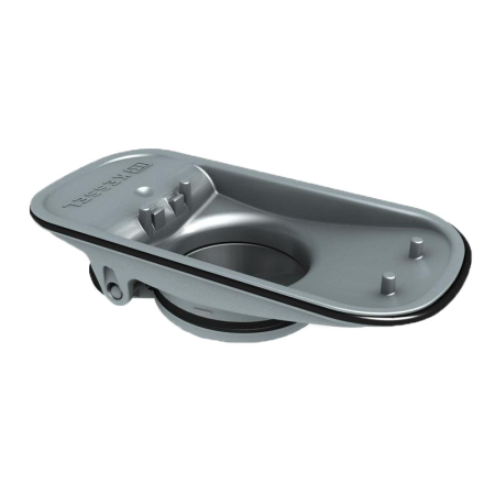 Scurgeri, sifoane, racorduri sanitare - Clapeta multifunctionala Kessel Linearis Compact, protectie miros si gandaci, garnitura cauciuc, fabricat Germania