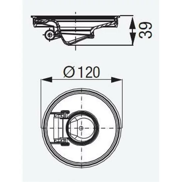 Clapeta multistop Kessel System 125 [1]