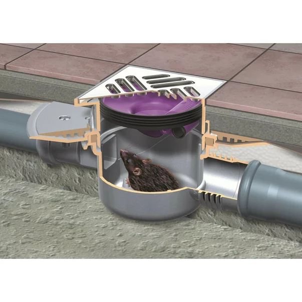 Scurgeri, sifoane, racorduri sanitare - Clapeta multistop Kessel System 125