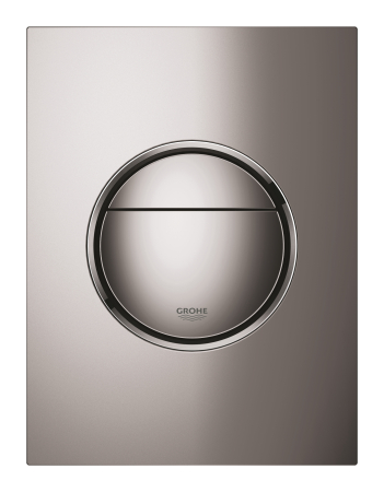 Clapete de actionare - Clapeta WC Grohe 37601A00, Nova Cosmopolitan, S, dubla, 130 x 172 mm, verticala, plastic, lucios, grafit