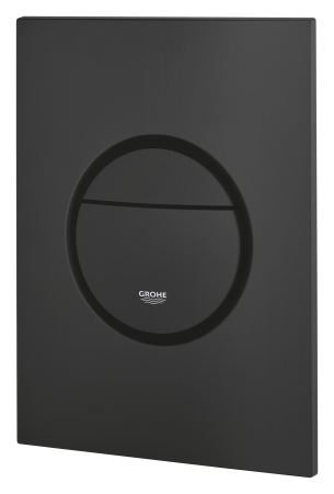 Clapeta WC Grohe 37601KF0, Nova Cosmo S, dubla, verticala, 172 x 130 mm, ABS, mat, negru [2]