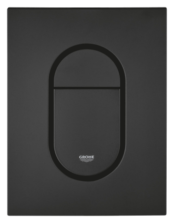 Clapeta WC Grohe 37624KF0, Arena Cosmo S, dubla, verticala, 130 x 172 mm, plastic, mat, negru [3]