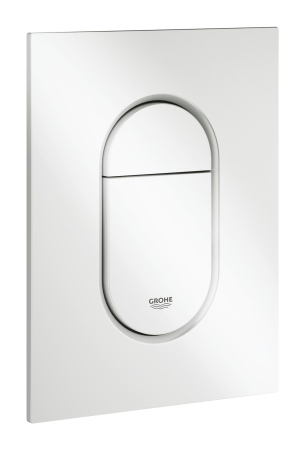 Clapeta WC Grohe 37624SH0, Arena Cosmo, S, 130 x 172 mm, verticala, plastic, mat, alb [1]