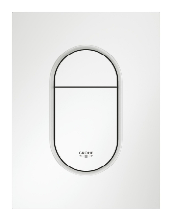 Toalete - Clapeta WC Grohe 37624SH0, Arena Cosmo, S, 130 x 172 mm, verticala, plastic, mat, alb