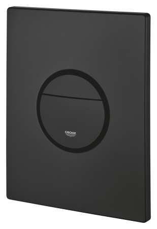 Clapeta WC Grohe 38765KF0, Nova Cosmopolitan, verticala, dubla, 156 x 197 mm, ABS, mat, negru [2]