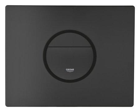 Clapeta WC Grohe 38765KF0, Nova Cosmopolitan, verticala, dubla, 156 x 197 mm, ABS, mat, negru [4]