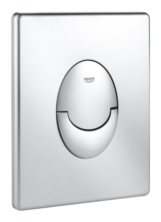 Toalete - Clapeta WC Grohe 38964P00, Start, dubla, verticala, 197 x 156 mm, plastic, mat, crom