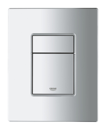 Baie - Clapeta WC Grohe 38966000, 156 mm, 197 mm, functie eco, verticala, orizontala, incastrat pentru tip rezervor, Crom