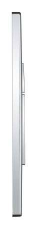Clapeta WC Grohe 38966000, 156 mm, 197 mm, functie eco, verticala, orizontala, incastrat pentru tip rezervor, Crom [7]