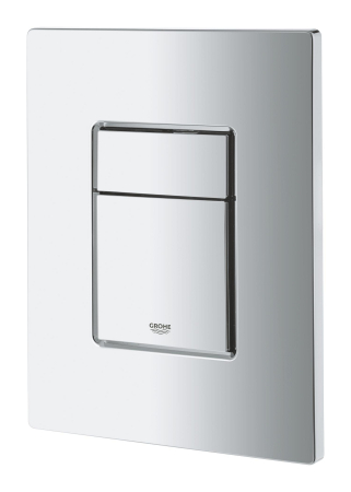 Clapeta WC Grohe 38966000, 156 mm, 197 mm, functie eco, verticala, orizontala, incastrat pentru tip rezervor, Crom [5]