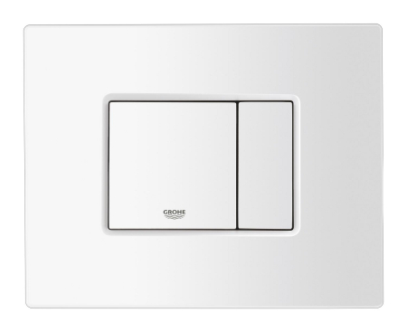 Clapeta WC Grohe 38966SH0, Even, dubla, verticala, 156 x 197 mm, platic, lucios, alb [1]