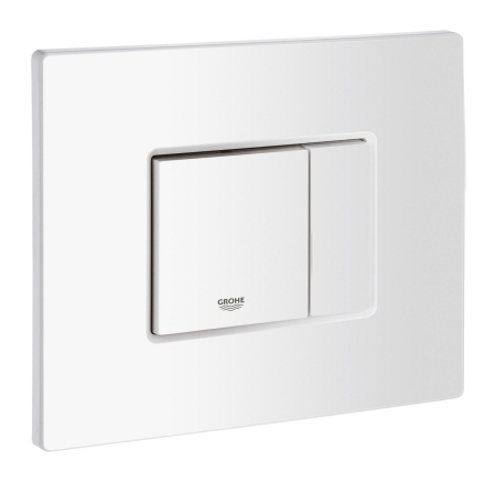 Clapeta WC Grohe 38966SH0, Even, dubla, verticala, 156 x 197 mm, platic, lucios, alb [3]