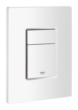 Clapeta WC Grohe 38966SH0, Even, dubla, verticala, 156 x 197 mm, platic, lucios, alb [2]
