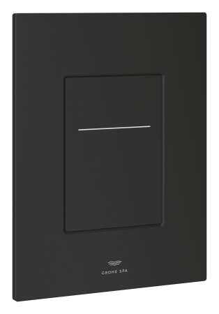 Clapete WC Grohe 104644KF00, SPA Aqua, 160 x 201 cm, touch, auto-flush, baterie, mat, negru [1]