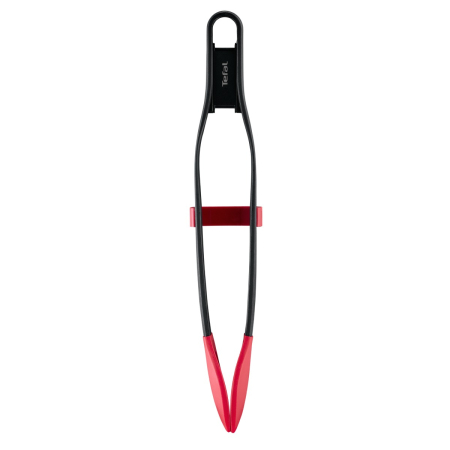 Cleste de bucatarie Tefal Ingenio+ K1991334, silicon, rezistent la temperaturi inalte, compatibilitate cu masina de spalat vase, negru & rosu [6]