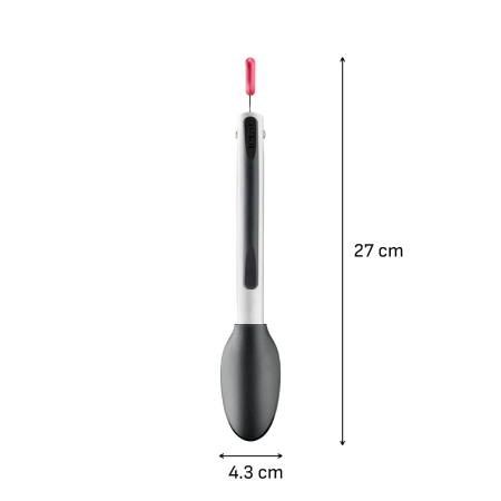 Cleste de bucatarie Tefal Ingenio+ K1991534, inox, rezistent la temperaturi inalte, compatibilitate cu masina de spalat vase, argintiu & negru [11]