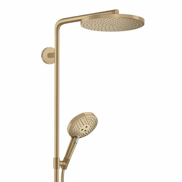 Coloane de dus - Coloana de dus cu baterie termostatata bronz periat Hansgrohe Raindance Select S 240
