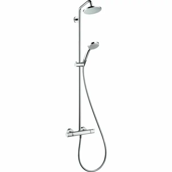 Coloane de dus - Coloana de dus cu baterie termostatata Hansgrohe Croma 160