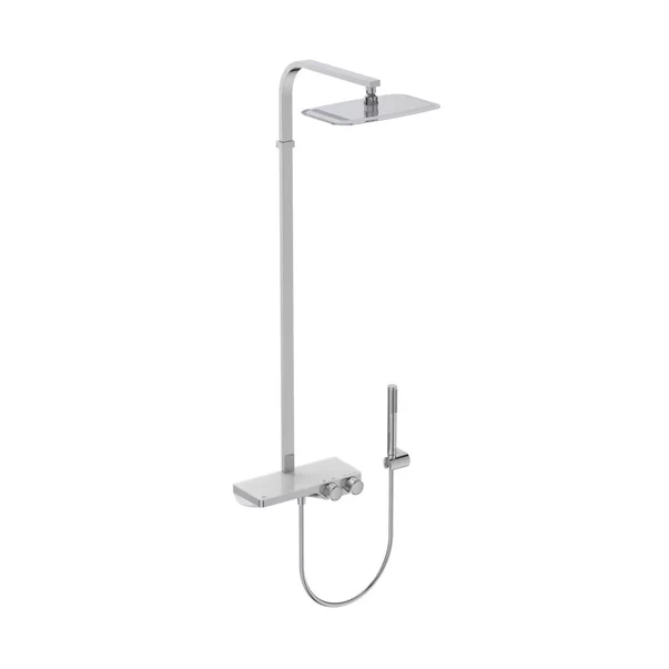 Coloane de dus - Coloana de dus cu baterie termostatata si etajera depozitare Ideal Standard Ceratherm S200