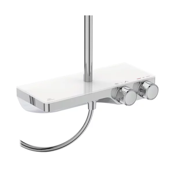 Coloana de dus cu baterie termostatata si etajera sticla Ideal Standard Ceratherm S200 [6]