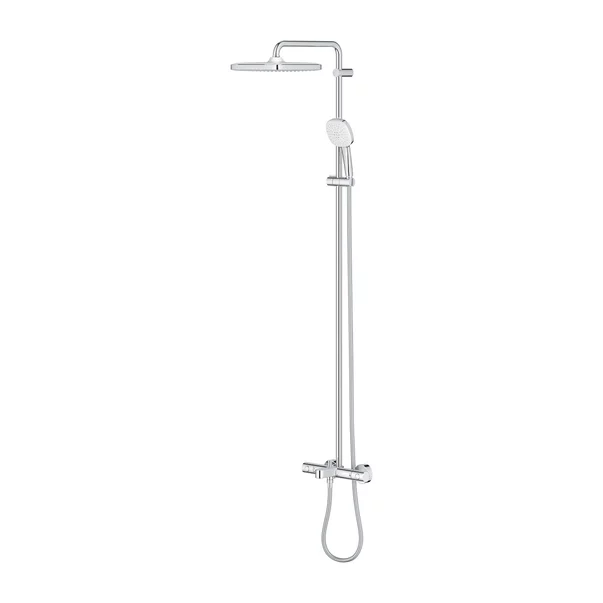 Coloana de dus cu termostat Grohe Tempesta 250 Cube finisaj crom lucios [3]