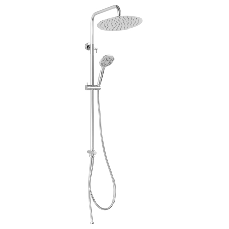 Baie - Coloana de dus Ferro Wizard Pro, cap dus 300 mm, para 3 functii, sistem Easy Clean, crom