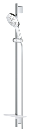 Coloana de dus Grohe 26548000, dus SmartActive 130, montaj aparent, pentru un dus confortabil zilnic, crom [2]