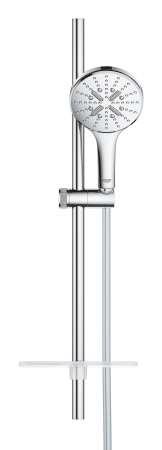 Coloana de dus Grohe 26575000, dus SmartActive 130, montaj aparent, numar functii para dus 3, lungime furtun m 1.5, crom [2]