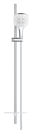 Coloana de dus Grohe 26586LS0, SmartActive 130 Cube, 1/2'', 3 functii, 900 mm, etajera, crom [2]