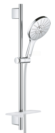 Sisteme de dus - Coloana de dus Grohe 26591000, 1.75 m, 150 mm, 600 mm, 3 functii para dus, 1/2 conexiune furtun, Crom