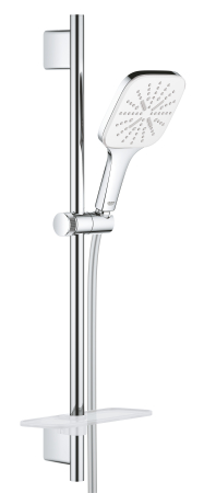 Baie - Coloana de dus Grohe 26596000, Vitalio SmartActive 130 Cube, montaj aparent, numar functii para dus 3, crom