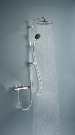Coloana de dus Grohe 26680001, dus Vitalio Start 250, montaj aparent, numar functii para dus 2, crom [1]