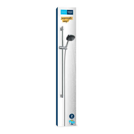 Coloana de dus Grohe 26931001, 1.75 m, 110 mm, 900 mm, 2 functii para dus, 1/2 conexiune furtun, Crom [4]