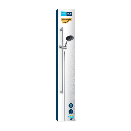 Coloana de dus Grohe 26953001, 1.75 m, 110 mm, 900 mm, 1 functii para dus, 1/2 conexiune furtun, Crom [9]