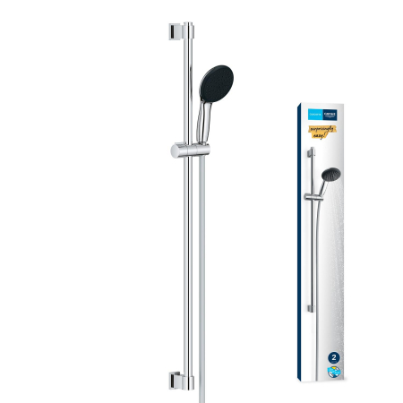 Coloana de dus Grohe 26955001, dus Vitalio Start 110, montaj aparent, numar functii para dus 2, crom [18]