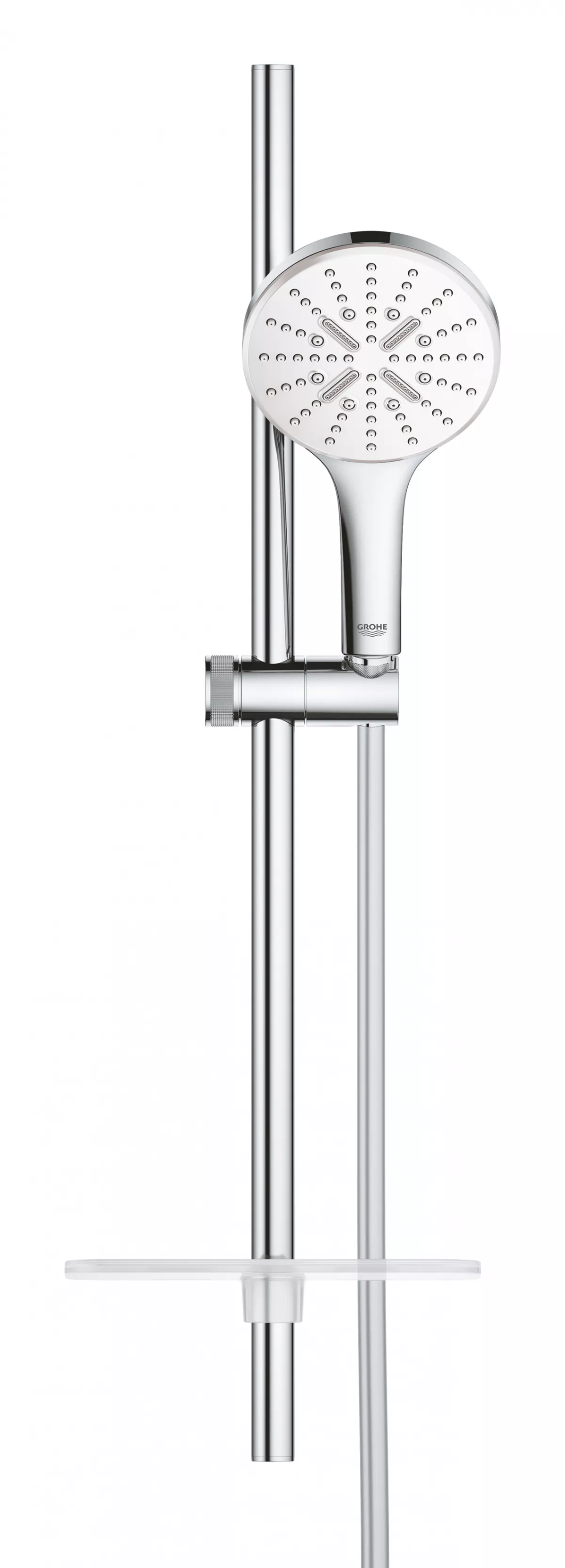 Coloana de dus Grohe SmartActive 130, 600 mm, 3 funcii, etajera, crom, 26576LS0 [1]